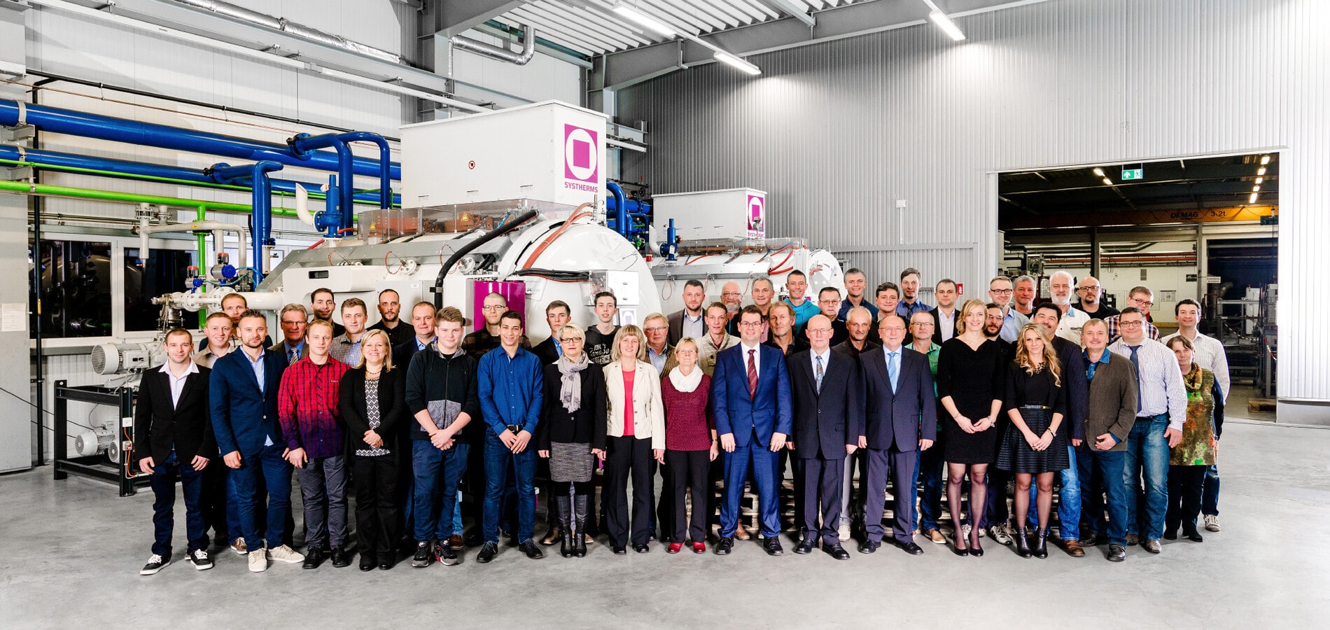 Teamfoto G+M VACUTHERM Härterei und Oberflächentechnik GmbH
